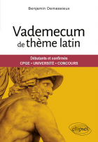 Couverture de Benjamin Demassieux, Vademecum de thème latin